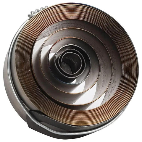 Copper Clock Spring Replacement For Wall Clocks Durable Main Movement Spring Anti Corrosion 4.9 cm Diameter Universal Watch Part