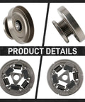 Heavy Duty Clutch Drum And V Belt Pulley Kit With Spark Plug For Stihl TS410 TS420 Cut Off Saw Replaces 4238 760 8500