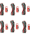 Six Pack Mechanical Endstop Switch Kit For RAMPS 1.4 And RepRap 3D Printers with wires for precise CNC motion sensing.