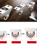 No Sweat Setup One Directional Fixed Caster Wheels Rock Solid low profile rigid plate 1.5 inch wheels shown in different sizes and capacities.