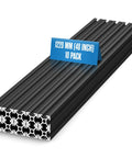 Aluminum Extrusion T Slot Rail 20x20mm 1220mm Kit For 3D Printer CNC Framing And DIY Projects 10 pack black rails