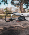 Brushless DC Motor 1300KV Alloy Small Electric Motor for 7 Inch Drones with high efficiency attached to drone on log