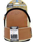 Leatherhead Kneepads With Ultra Soft Cushioning For Knee Fatigue Reduction, neoprene straps front view packaging