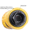Close-up of the 11 Inch Extended Straight Air Die Grinder High Speed Pneumatic Grinding Tool air intake filter screen.
