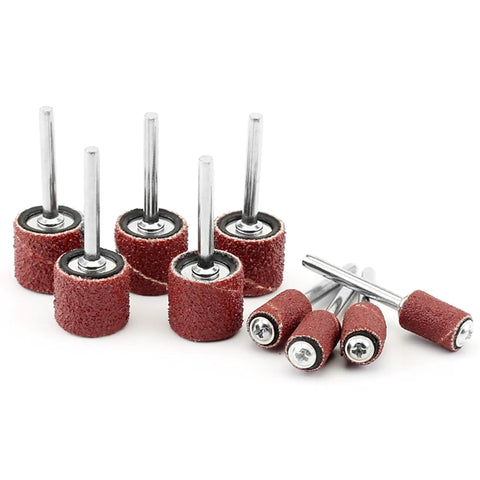 Pro Grade Sanding Drum And Sleeve Set Kit With 574 Pieces 540 Sanding Bands And Sleeves 30 Drum Mandrels 3 Self Tightening Chucks And Wrench