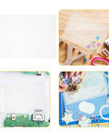 Cool Ten Heat Shrinkable Sheet Set For Awesome DIY Projects That Shrink Well To Create Custom Jewelry Or Decor Paper For Creating Art Designs Easily At Home With Tools You Love This Creative Kit For Super Fun Crafts. Clear BOPS shrink sheets for DIY jewelry and decor