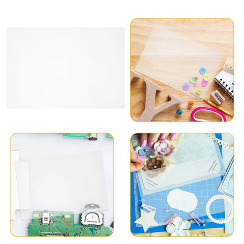 Cool Ten Heat Shrinkable Sheet Set For Awesome DIY Projects That Shrink Well To Create Custom Jewelry Or Decor Paper For Creating Art Designs Easily At Home With Tools You Love This Creative Kit For Super Fun Crafts. Clear BOPS shrink sheets for DIY jewelry and decor