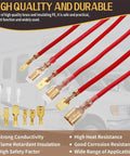 Grab This Insulated Male Female Wire Connector Set With 315Pcs Assorted Spade Terminals In 2.8/4.8/6.3mm Crimp Sizes brass connectors