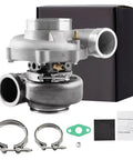 High Flow Turbocharger For 2.0L To 5.5L Engines With Ball Bearing Turbo And Billet Wheel V Band 0.83 A R Up To 1050HP package