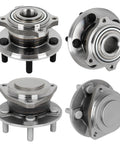 4 Piece Front And Rear Wheel Hub Bearing Set For 2012 To 2014 Chrysler 300 Dodge Challenger And Charger With 3.6L And 5.7L Engines