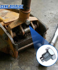 Heavy Duty Car Floor Jack Handle Bolts For 3 Ton And 4 Ton Hydraulic Jacks in a close-up shot showing steel bolt detail.