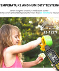 5 In 1 EMF Meter Detector For Home Use And Ghost Hunting, Detects Radio Frequency, Electric And Magnetic Fields, Temperature And Humidity Readouts, Rechargeable EMF Reader, Handy Field Strength Meter For Quick Radiation Checks used outdoors