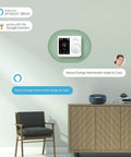 Smart Wi Fi Thermostat With 7 Day Scheduling And 8 Period Programmable Fifth Generation Works With Alexa And Google Assistant