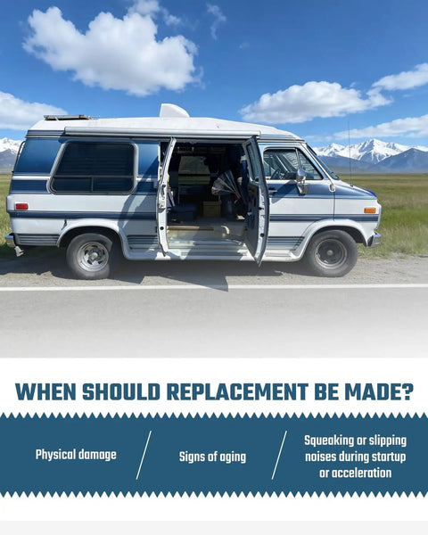 Van needing Serpentine Drive V Belt Replacement Fits Chevrolet P30 P Series GMC P3500 P Series Vans Blue Bird TC2000 SHL Freightliner MT