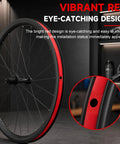 Two Pack 26 Inch Bicycle Rim Liner Tape, 18mm Wide, High Pressure Puncture Resistant Tire Liner with red PVC Rim Protector