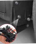 100 Piece Cable Tie Buckles Nylon Wire Ties Bumper Retainer Clips Car Plastic Rivets Fasteners for auto repair installed