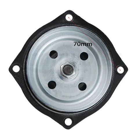 Top view of 7 Tooth Gearbox Clutch Drum for T8F Chain 2 Stroke 47cc 49cc Pocket Bike Aftermarket Replacement Part