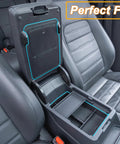 3-Piece Center Console Organizer Set for Honda CR-V and CR-V Hybrid 2023 2024 2025 2026 Custom Fit Armrest Tray Console Tray