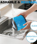 VF3500 Filter Replacement Fits Rigid Three To Four And A Half Gallon Wet Dry Portable Vacuums Fine Dust Filter 26643 being washed