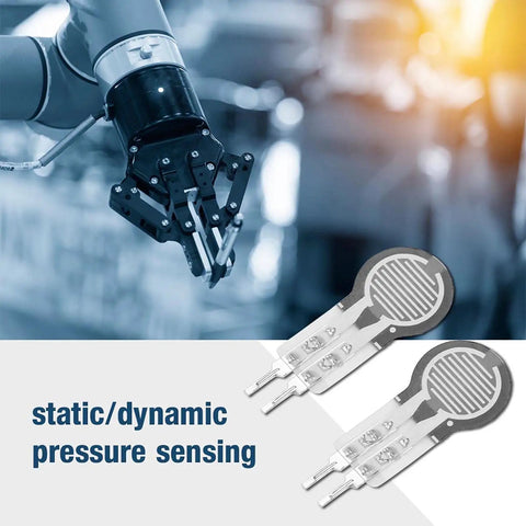 Pack Of 2 Ultra Thin Film Pressure Sensor Pro Grade 0.4 Mm Thick With 20G To 2KG Sensing Range For Bed Sleep Monitoring
