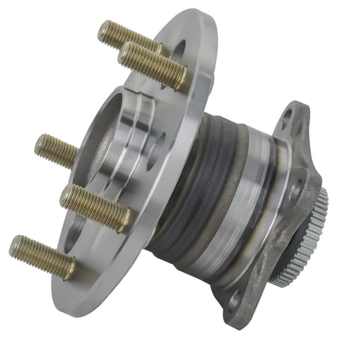 Rear Wheel Bearing Hub Assembly Fits 1992-2001 Toyota Camry, 1995-2004 Avalon, 1999-2003 Solara, 1992-2001 Lexus ES300, 1999-2003 RX300 FWD - 5 Lug With ABS, Durable OEM Replacement for Smooth, Quiet Performance, showing 5-lug design, ABS tone ring, and durable construction.