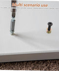 Wood Threaded Insert Kit For Furniture Repair 50 Pcs with screw and bolt inserted into wood surface