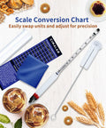 Hydrometer Alcohol Meter Kit 0 to 200 Proof and 0 to 100 Tralle With Test Jar Alcohol Proof Tester For Liquor Moonshine Spirits and Distilled Beverages Easy Home Proofing Tool For DIY Enthusiasts With Precise Readings And Quick Results, with test jar and brush