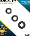Front Load Washer Dryer Tub Bearings Seal Kit Compatible With Lg Kenmore Straight Up Replacement Parts Quick Fix Knockout Durability