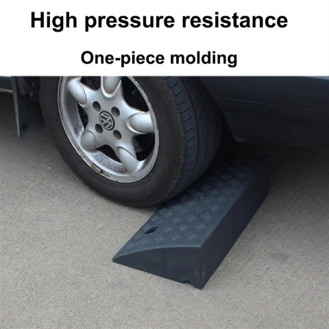 Built Tough Portable Loading Ramp With Grippiest Non Slip Surface, 25x45 cm, supports vehicle weight on high pressure surface.