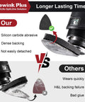151 Piece Oscillating Tool Detail Sanding Pads Kit comparison showing durability and backing quality with silicone carbide abrasive.