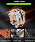 Alternator For Mazda 2 1.5L 2011 2012 2013 2014, 12V 90Amp Clockwise Rotation, 6-Groove Pulley, OE Replacement Auto Electrical Part