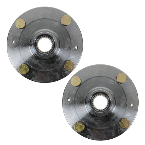 Two Piece Front Passenger Side Wheel Bearing And Hub Kit For 2001 To 2006 Elantra Direct Fit Premium Quality Includes Two Front Wheel Bearings And Hubs