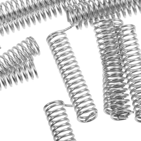Top Grade Stainless Steel Compression Springs Assortment 100 Pcs Mini Size Helical Hardware Kit For DIY Repairs Car And Door Fixes Built Tough, assorted springs close-up
