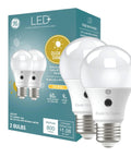 Dusk To Dawn Outdoor Security Light Bulbs With Auto On Off Soft White 2 Pack Easy Install In E26 Base Energy Efficient