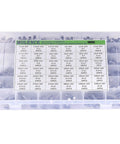 Aluminum Electrolytic Capacitor Kit With 36 Values And 1000 Pieces In A Durable Reusable Storage Box 0.1uF To 1000uF 10V 16V 25V 35V 50V Ideal For DIY Electronics Projects Makers And Hobbyists, visible slots with labeled capacitors.