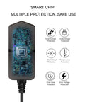 12V 2A DC Power Adapter For Digital Pianos And Portable Keyboards Replacement PA130 PA130B Charger That Powers Your Keys Smoothly And Safely With 100V 240V Input smart chip