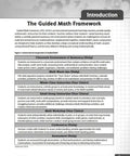 Page from Hands On Math Workstations For Grades 3 To 5: A Real World Guide To Guided Math In Elementary Classrooms showcasing framework.