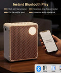 Party Ready Portable Karaoke Machine For Adults Outdoor With SOS Mode Bluetooth Guitar Amp Dual DSP Audio Speaker