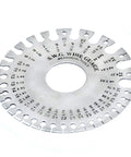 Stainless Steel SWG Wire Thickness Gauge Ruler Tool Measure Diameter WG-002 1-36 Gauge For Wires Rods And Plates