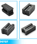 Premium Hardened Carbon Brush Replacement Set For Dewalt Electric Drills And Drywall Screwdrivers Heavy Duty Motor Parts showing various angles.