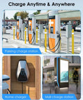 J1772 To Nema 5 15 Plug Adapter Cable For E Bikes Scooters And Electric Skateboards Portable EV Charging Converter at various charging stations.