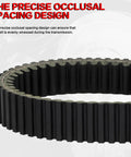 Heavy Duty CVT Drive Belt For RZR XP 900 1000 XP4 General XP 1000 Ranger showing precise occlusal spacing design