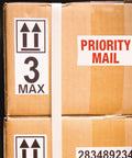 Ultra Fast Network Label Printer With Bluetooth And Ethernet Wireless Connectivity Slick Monochrome Printing Up To One Hundred Ten Labels Per Minute on shipping box.