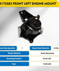 Front Left And Right Engine Mount Set For 2014 2018 Chevrolet Silverado 1500 And GMC Sierra 1500, 2015 2020 Tahoe Suburban Yukon Escalade