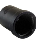 Front Wheel Bearing Locknut Socket For Half Inch Drive, 66.5 X 80 Millimeter Size, Heavy Duty Axle Nut Tool, Fits Ford GM Dodge Manual Hub Vehicles From 1969 To 1995, showing cylindrical shape