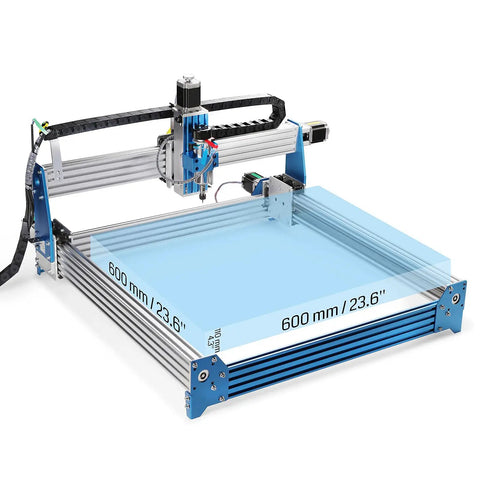 24x24 Inch XY Axis Extension Kit For CNC Router Upgrade To PROVerXL 4030 6060 Conversion with Preinstalled Axis Carriages