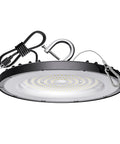 UFO LED High Bay Light 150W 21000lm 5000K Daylight ETL Listed IP65 Waterproof Commercial Fixture with US Hook and 5 Ft Cable