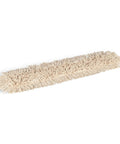Heavy Duty Cut End Cotton Dust Mop Head For Commercial Tiles 36 Inch Wide Disposable Floor Care Tool For Stubborn Debris Cleanup, natural cotton fibers.