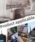 Five Pack Universal Antenna Plastic Tubing with radio, RC controller, car, drone, boat applications