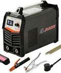 2 In 1 Arc And TIG Welder Machine with LCD display, portable 110V 220V inverter and accessories, ideal for DIYers and pros.